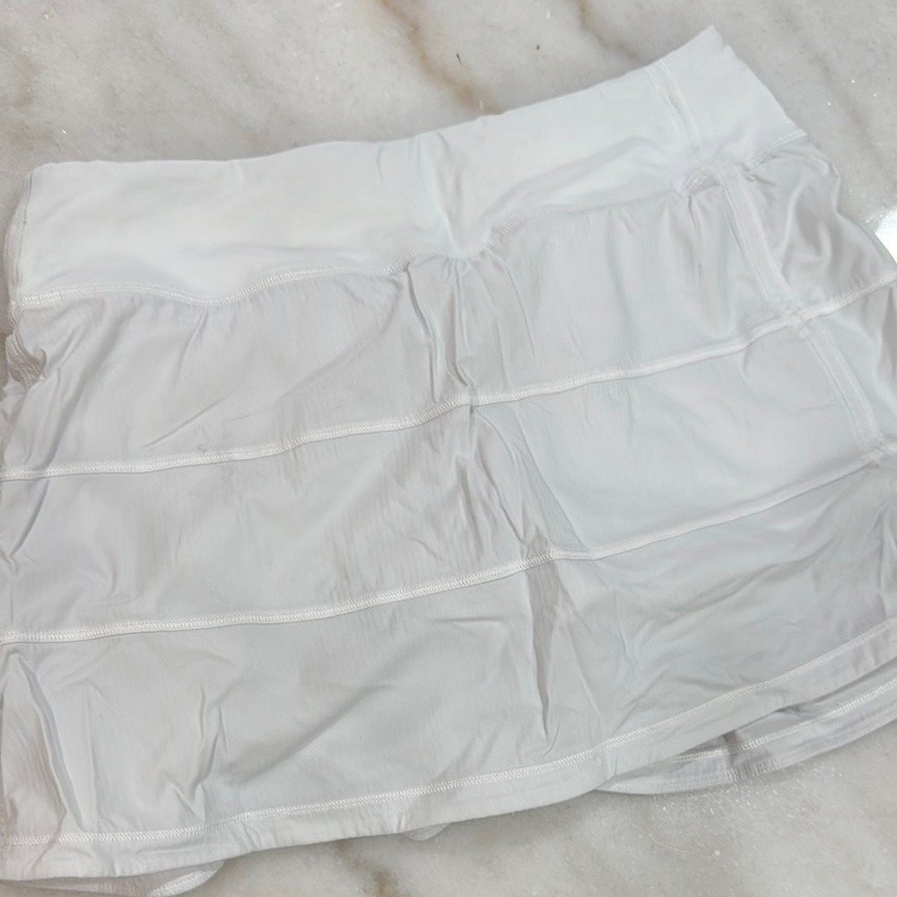 Lululemon Athletica White Skirt